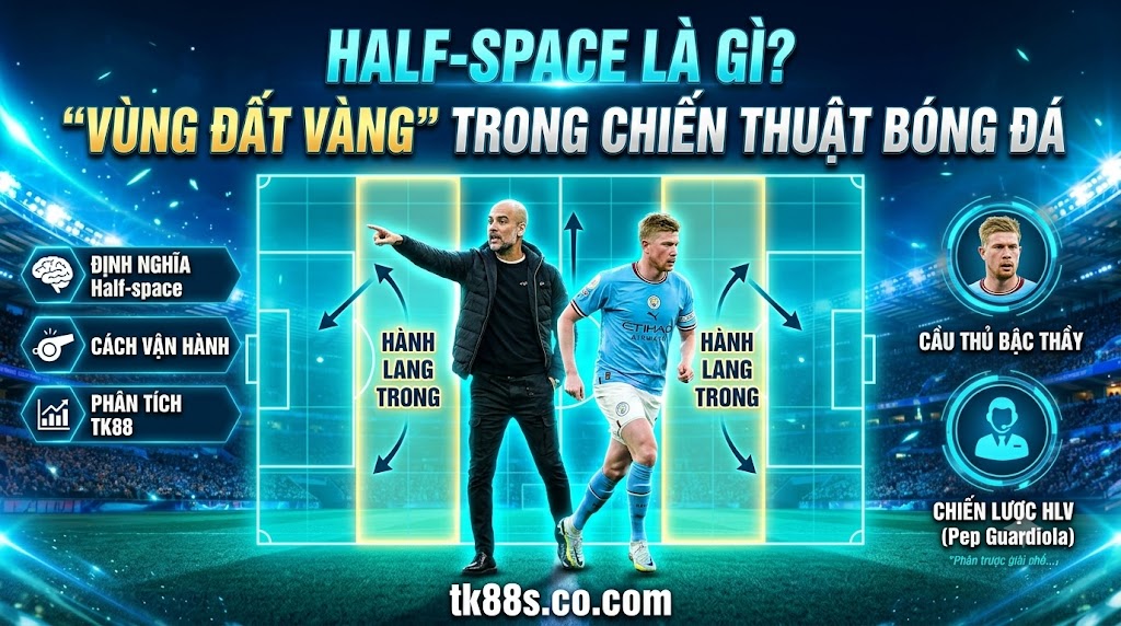 Phân tích chiến thuật Half-space với Pep Guardiola và sơ đồ sa bàn bóng đá - brandnewtivat.me.